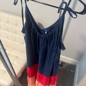 Colorful Strappy Dress